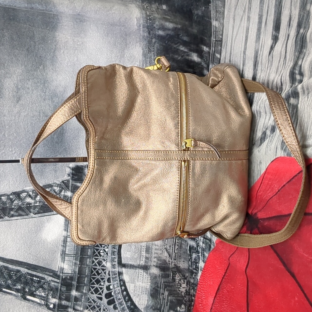 Fossil Foldover Tote Bag